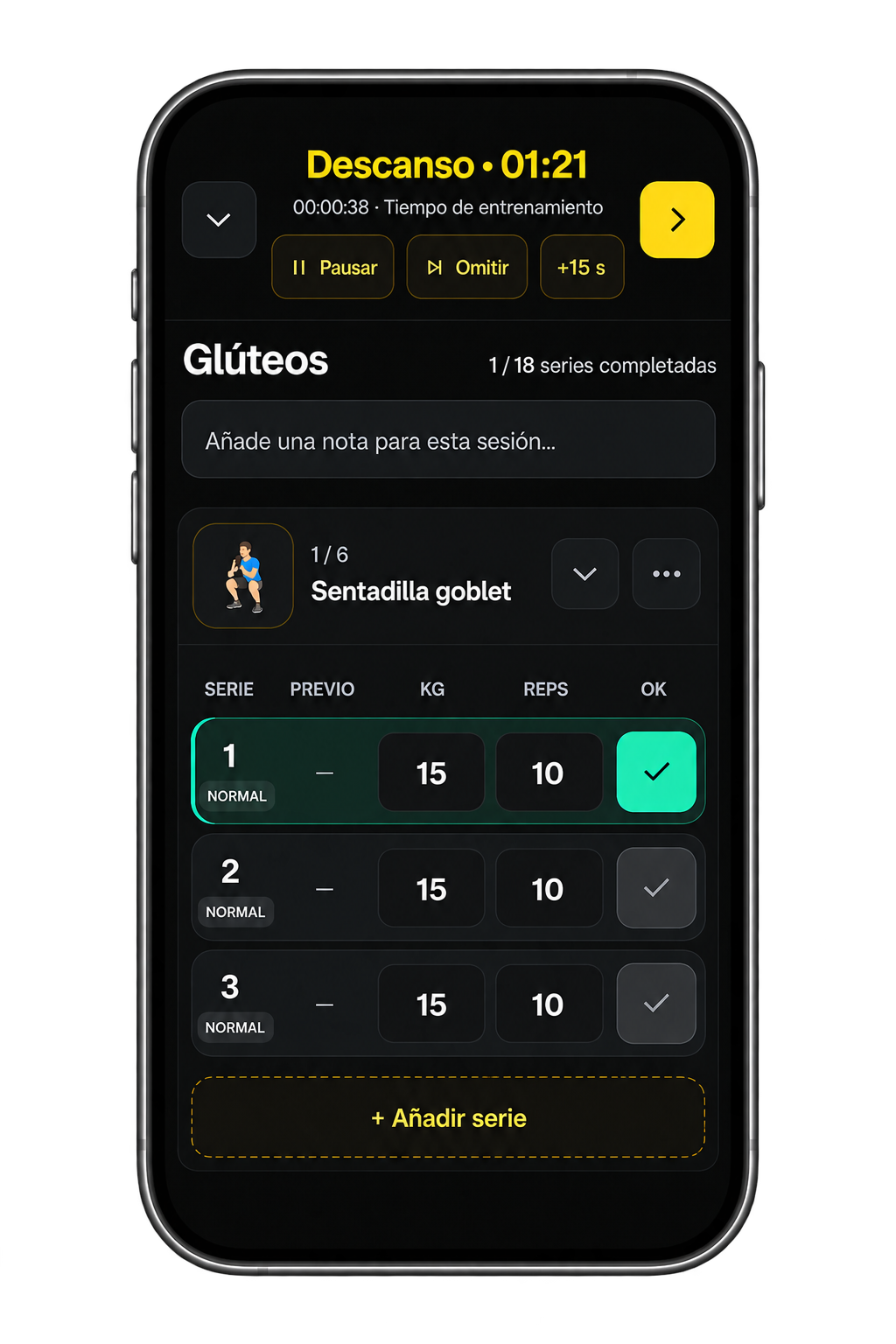 Entrena y registra en Atla